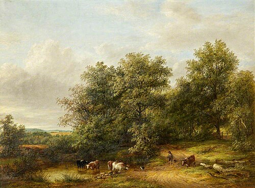 Landscape, 1842, James Stark