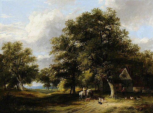 View in Windsor Forest, 1836, James Stark