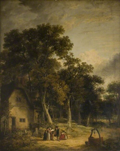 Cottage In A Wood, 1836, James Stark