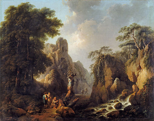 Ruins Landscape, 1812, Laurenz Janscha