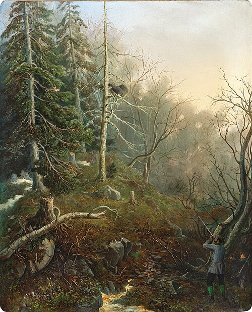 Im Kankerthall in Krain, 1862, Anton Karinger