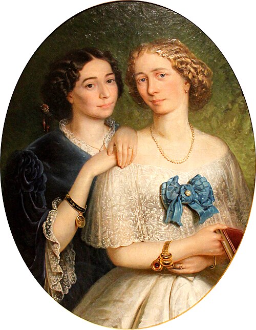 Roza Karinger in baronica Schmidburg, 1869, Anton Karinger