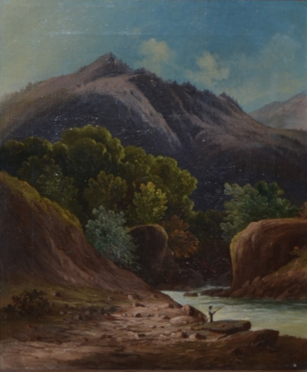 Ob hudourniku, 1867, Anton Karinger
