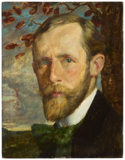Self-portrait, 1898, Ernst Würtenberger