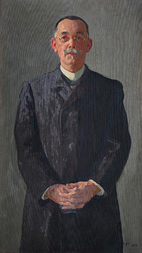 Bildnis Adolf Frey, 1908, Ernst Würtenberger