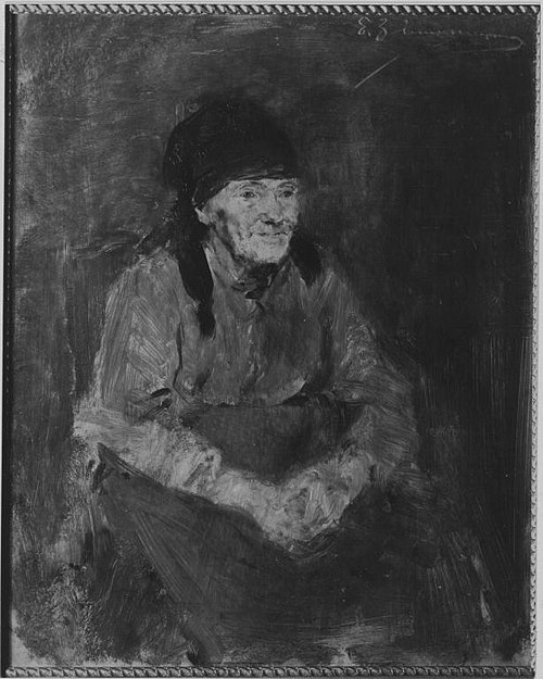 Altes Weiblein, 1880, Ernst Karl Georg Zimmermann