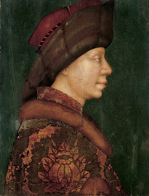 Portrait of a man, , Michele Giambono