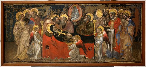 Dormitio Virginis, , Michele Giambono