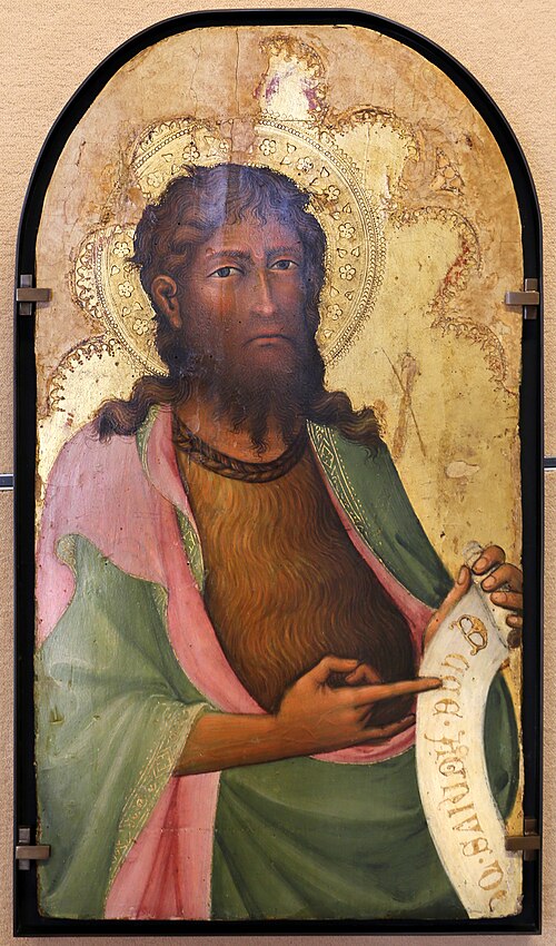 Saint Jean Baptiste, 1385, Paolo di Giovanni Fei