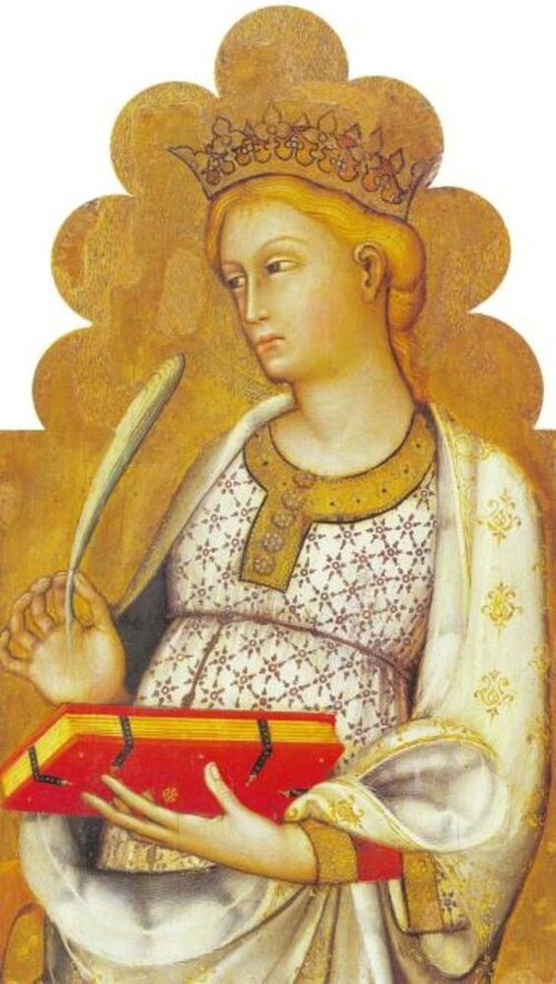 Saint Catherine of Alexandria, 1405, Paolo di Giovanni Fei