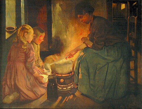 The Soup, 1904, Léon Frédéric
