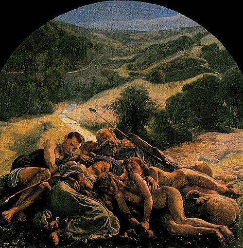 L'Âge d'or : La Nuit, 1900, Léon Frédéric