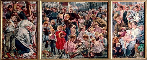 Les Âges de l'ouvrier, 1896, Léon Frédéric