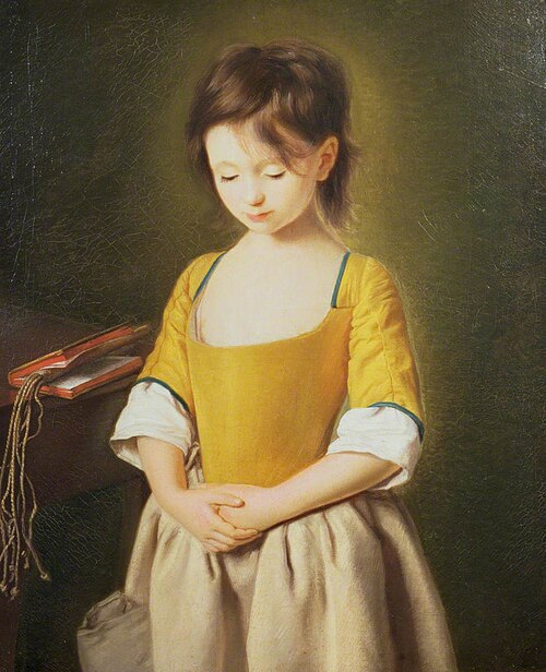 Portrait of a Young Girl: La penitente, , Pietro Rotari