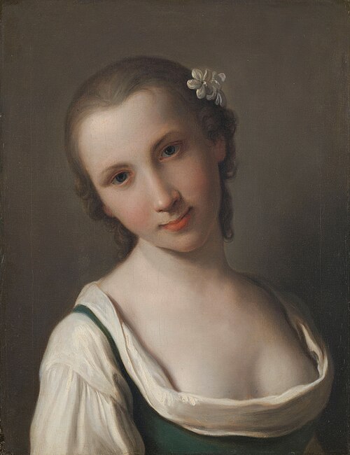 Une jeune femme, 1759, Pietro Rotari