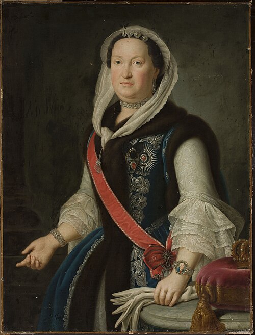 Portrait of Maria Josepha of Austria, 1755, Pietro Rotari