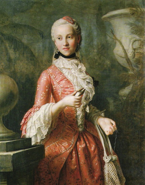Princess Kunigunde of Saxony, 1755, Pietro Rotari