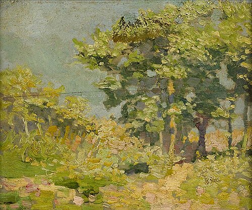 In het duin; Impressie, 1912, Eugène Lücker