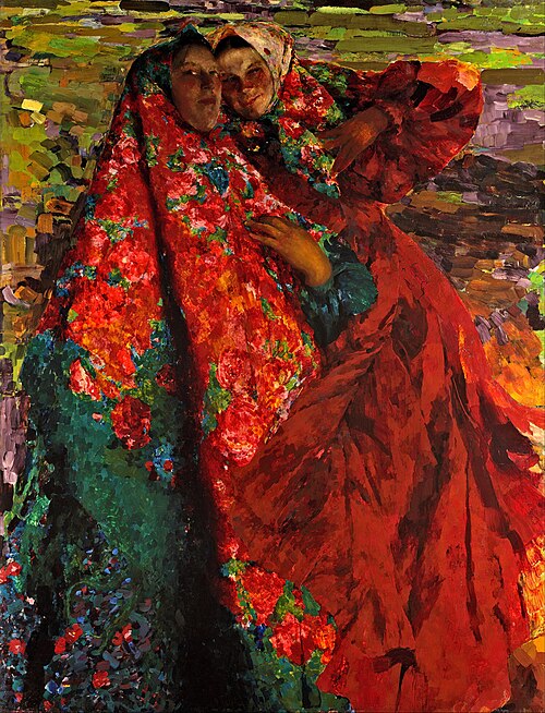 Peasant Women, 1905, Philippe Maliavine
