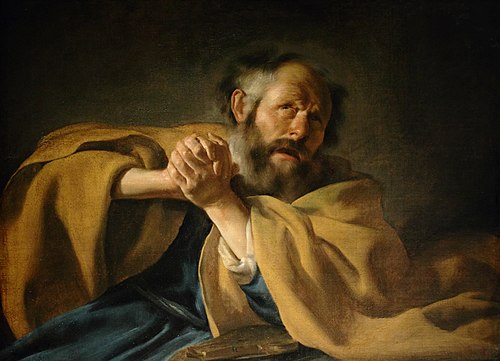 Saint Pierre repentant, 1630, Johannes Moreelse