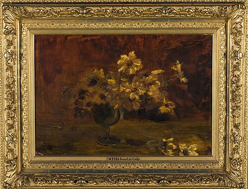 Still life with flowers, 1900, Geesje Mesdag-van Calcar