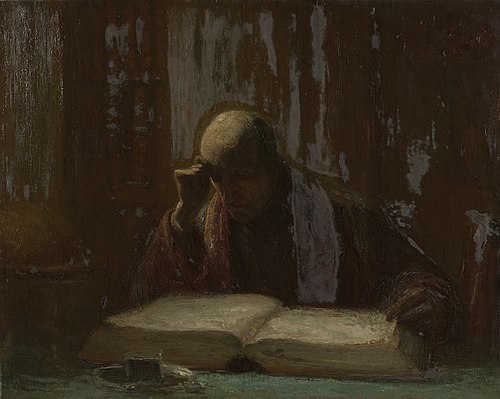 The study, 1890, Gerke Henkes