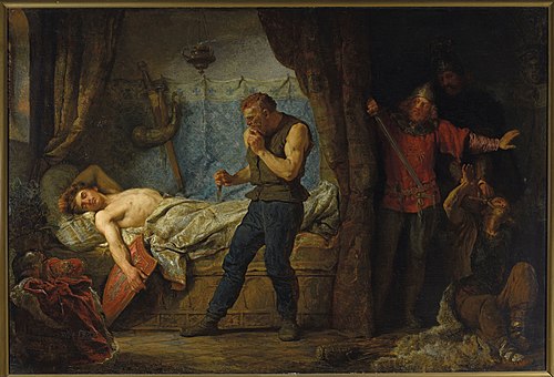 The Assassination of Przemysł II in Rogoźno., 1881, Wojciech Gerson