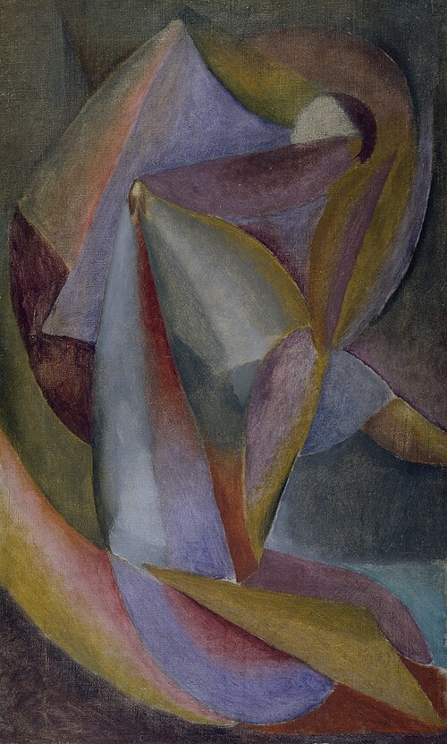 Die Tänzerin, 1910, Vladimir Bourliouk
