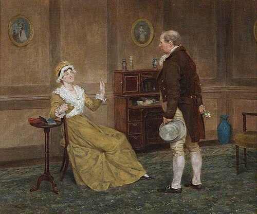 Drawing Room Scene, , Randolph Caldecott