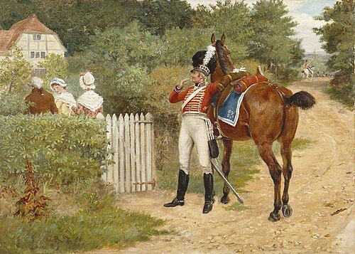 The Girl I Left Behind Me, , Randolph Caldecott
