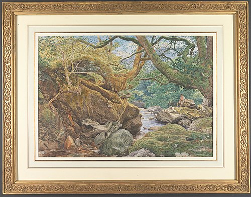 Study from Nature: Inveruglas, 1857, Joseph Noel Paton
