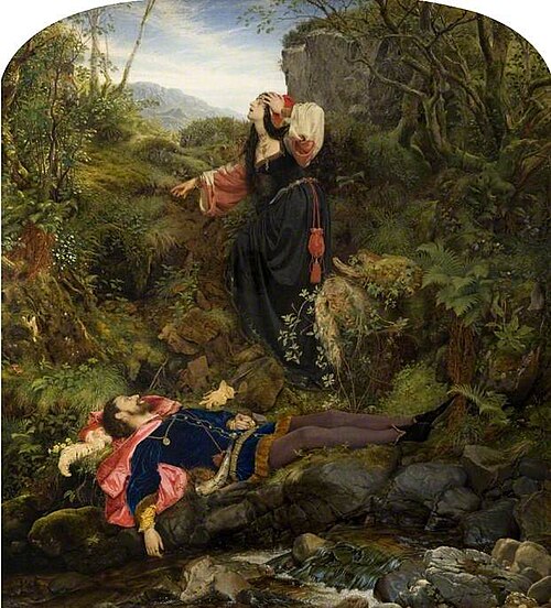 The Bluidie Tryste, 1855, Joseph Noel Paton