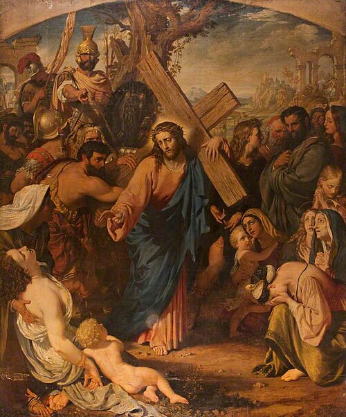 Christ Bearing His Cross, , Joseph Noel Paton
