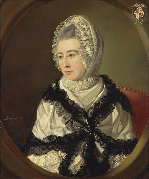 Portrait d'une dame, 1768, John Peter Russell