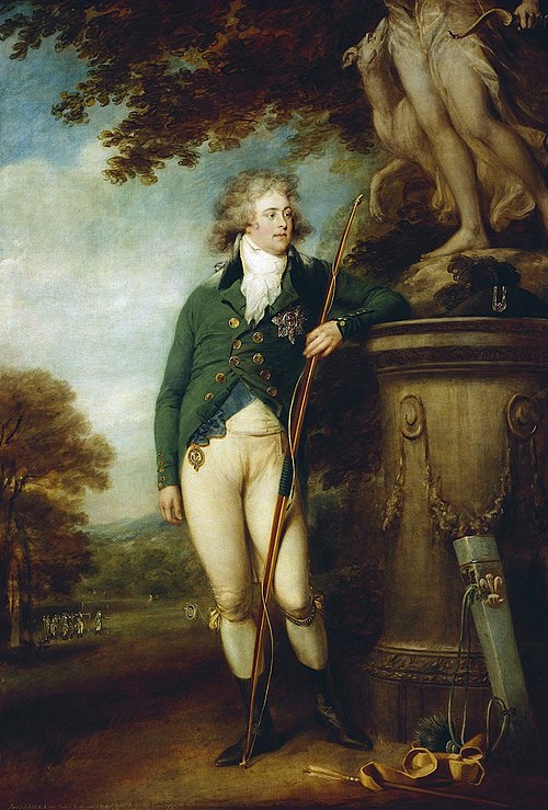 George IV (1762-1830), when Prince of Wales, 1791, John Peter Russell