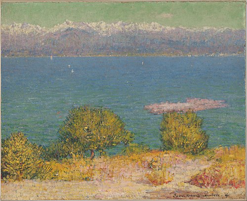 Landscape, Antibes (The Bay of Nice), 1891, John Peter Russell