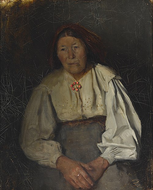 Ema käiseis, pruuni rätiga, 1895, Paul Raud