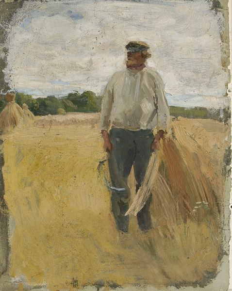 Mees sirbiga, 1896, Paul Raud