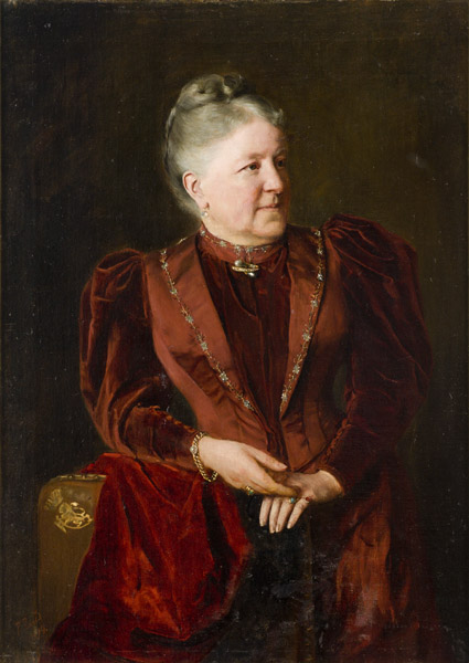 Pr. Üxkülli portree, 1894, Paul Raud