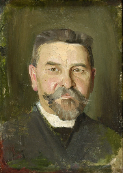 Mehe pea. Etüüd, 1929, Paul Raud