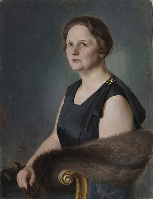 Helmi Mauritza portree, 1930, Paul Raud