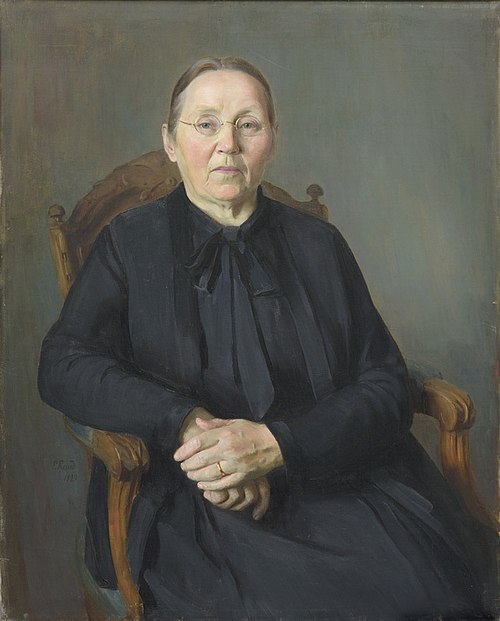 Naise portree (Pr. Puhk), 1929, Paul Raud