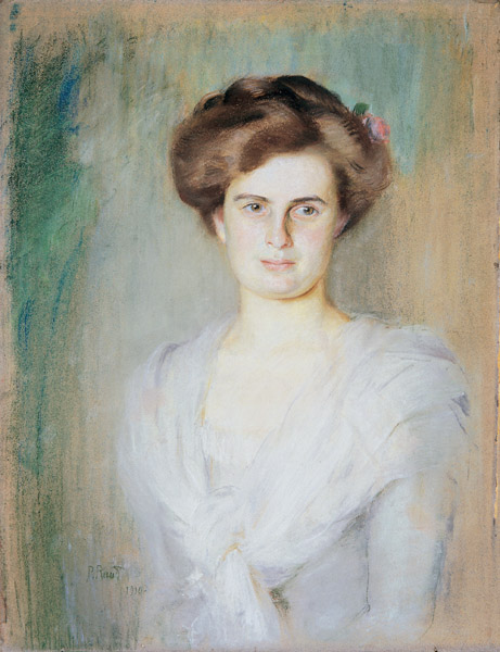 Prl. Gutmani portree, 1910, Paul Raud
