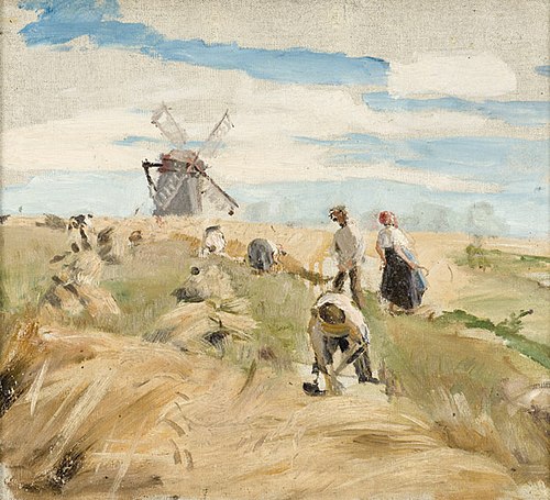 Rukkilõikus, 1896, Paul Raud