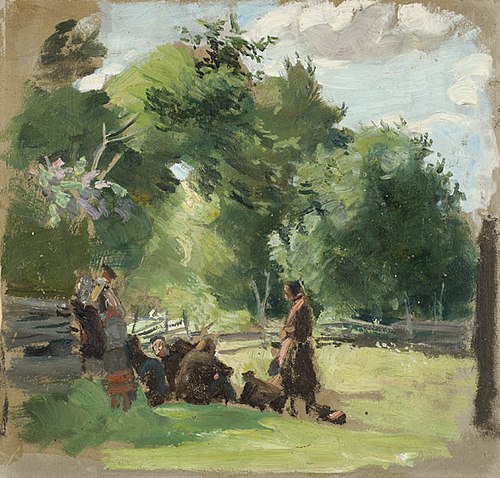 Maastik. Etüüd, , Paul Raud