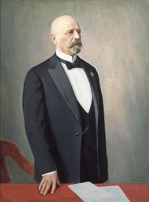 Jaan Poska portree, 1929, Paul Raud