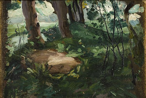 Metsaserv. Etüüd. Enne, 1893, Paul Raud