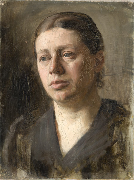 Naise pea, 1911, Paul Raud