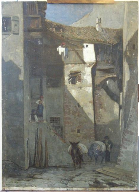 Ruelle d'Italie, 1875, Maria von Parmentier