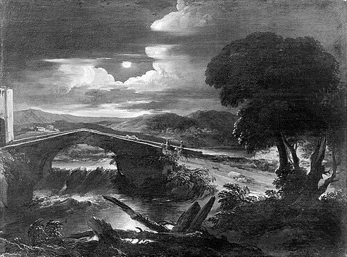Mountainous landscape, , Jacques Courtois